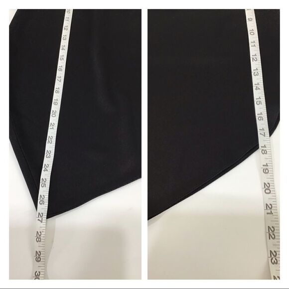 Halston Heritage Draped Asymmetric  Skirt NWT Sz 2 - Picture 6 of 8